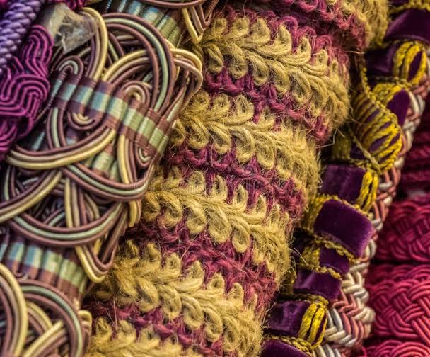 Picture of fabric, yarn