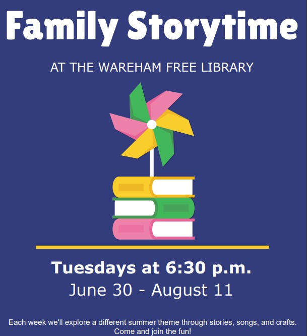 Family Story Time Partial Flyer