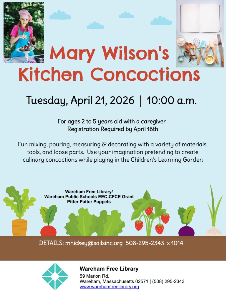 Kitchen Concoctions Program flyer
