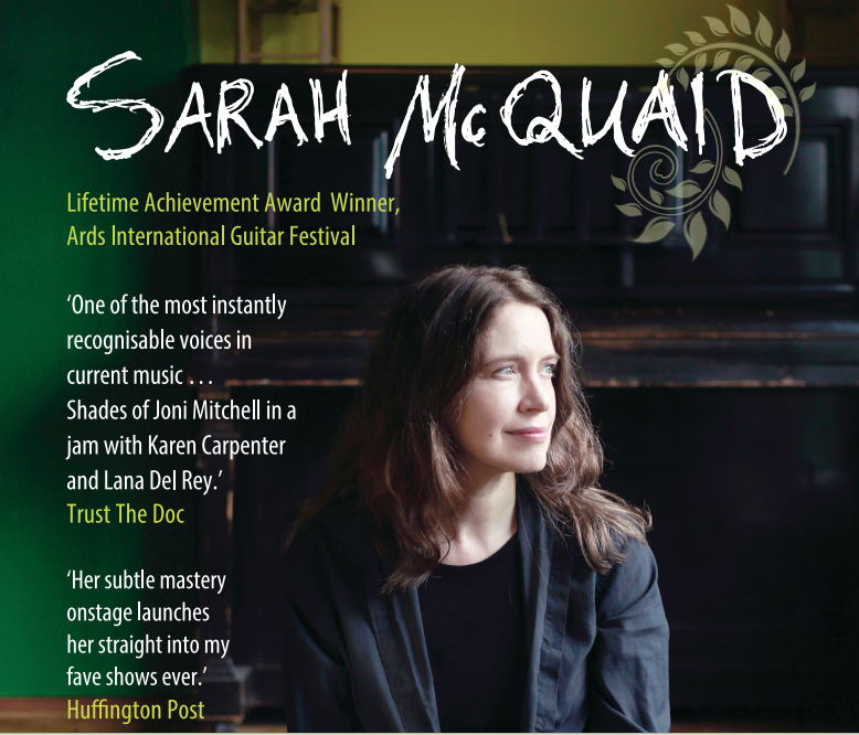 Picture of Sarah McQuaid with various reviewer comments