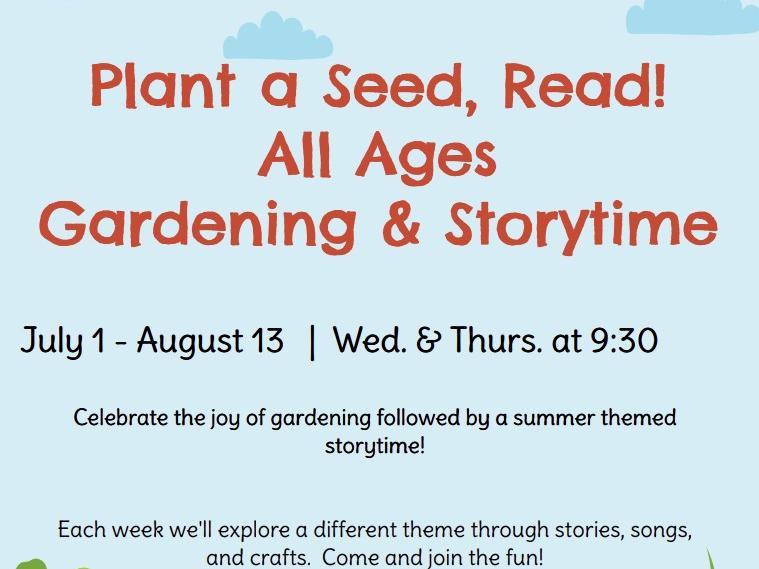 Picture of all ages story hour flyer