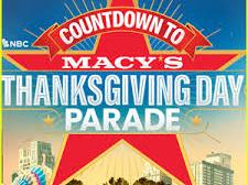Countdown to Macy's Thanksgiving Day Parade on NBC picture