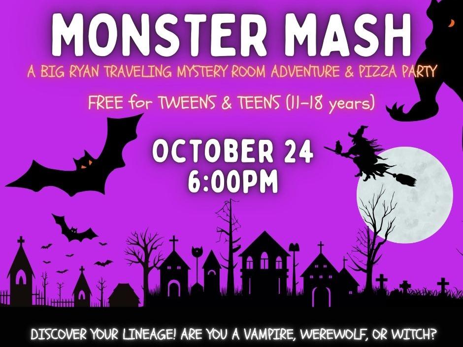 Flier for Monster Mash Program
