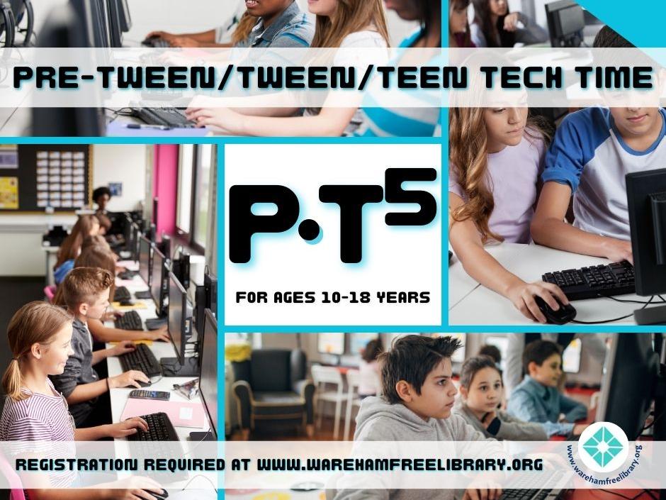 Pre-Tween, Tween, Teen Tech Time Flier