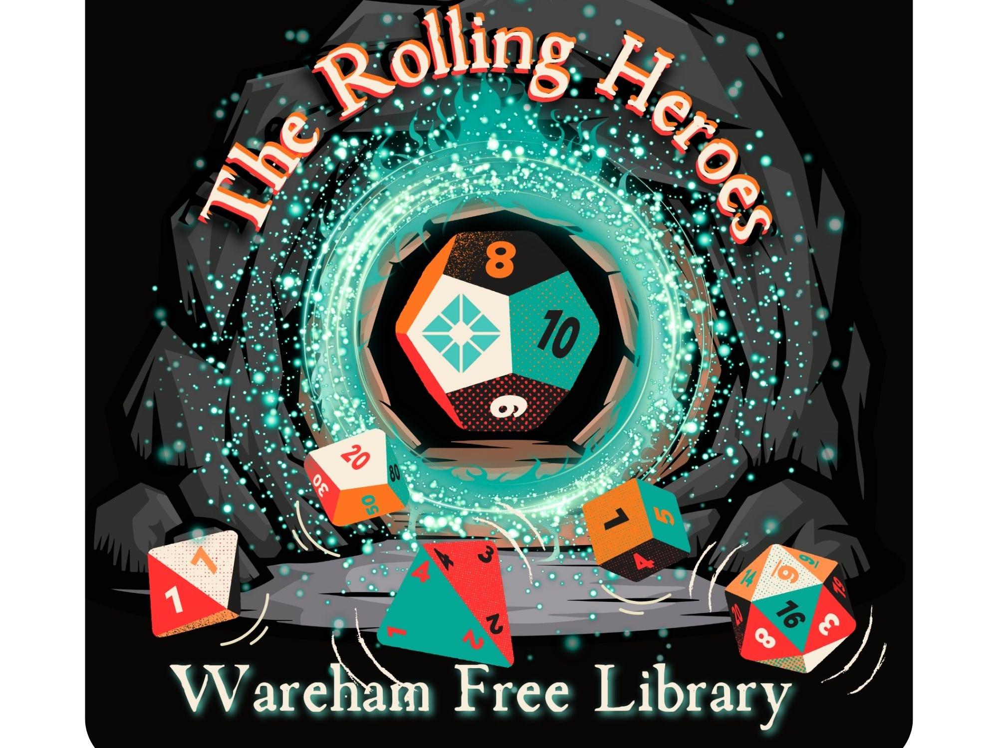RPG Club Logo: The Rolling Heroes