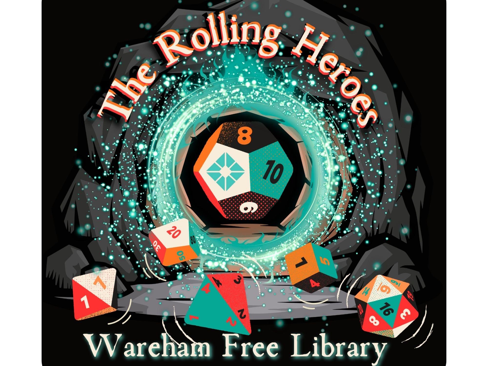 Rolling Heroes RPG Club Logo