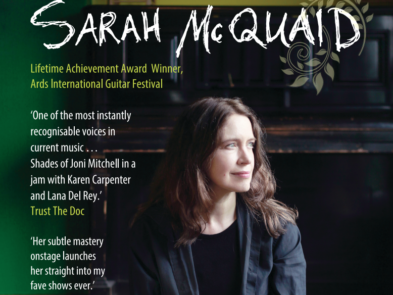 Picture of Sarah McQuaid with various reviewer comments