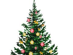 Picture of a decorated Christmas Tree